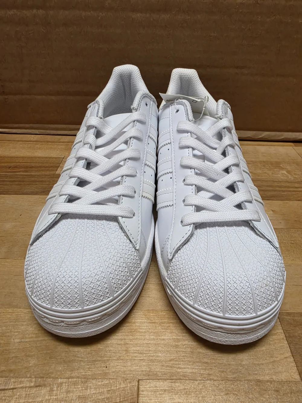 adidas Superstar Low Top Sneakers - White Size 7 Kids